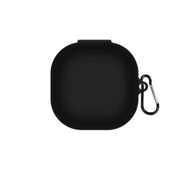 Imagem de Capa de silicone compatível com SHOKZ OpenFit 2 com chaveiro, capa protetora macia e resistente à prova de choque para OpenFit 2 para mulheres e homens