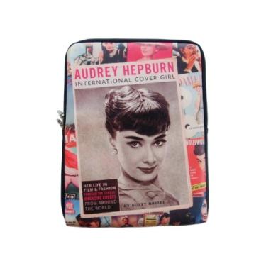 Imagem de Audrey Hepburn Cover Magazine Capa para Netbook Tablet Capa