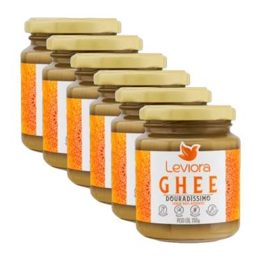 Imagem de Kit 6X: Manteiga Ghee Douradíssimo Sem Lactose Leviora 200g