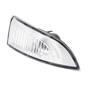 Imagem de Lente lâmpada indicadora do espelho retrovisor, capa lâmpada giratória do espelho retrovisor porta, transmissão de luz mais suave, visual elegante para Megane Laguna Scenic Grand (direita