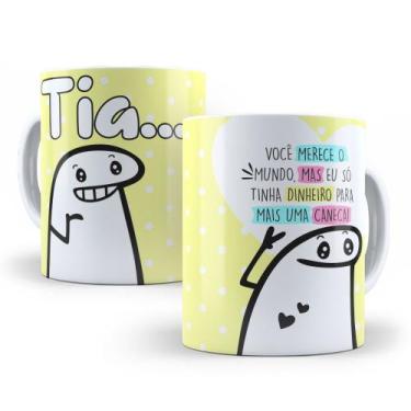 Imagem de Caneca de Cerâmica 325ml Flork Família - Mecolour