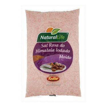 Imagem de Sal Rosa do Himalaia Fino 500g Natural Life