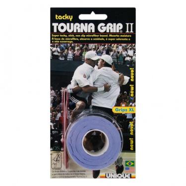 Imagem de Overgrip Unique Tourna Grip ii Tacky X 3 - Azul - Bryan Brothers