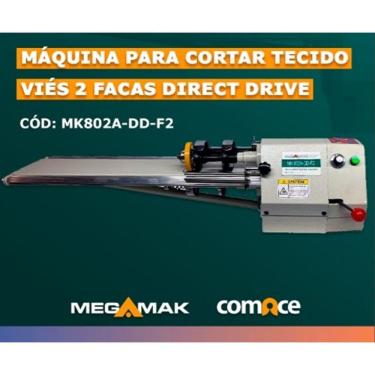 Imagem de Máquina Corta  Viés  2 Facas Direc Drive+MESA-220V