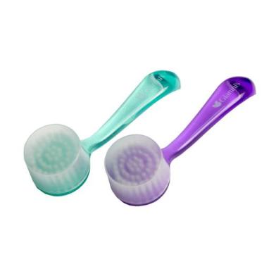 Imagem de Escovinha facial de plástico com cerdas macias de nylon - GIANINI'S