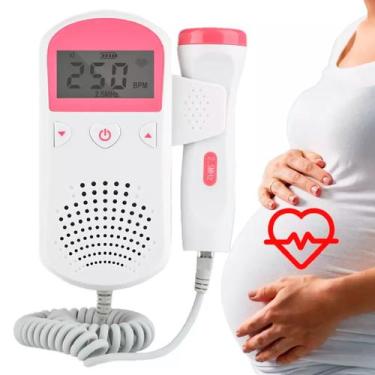 Imagem de Monitor fetal portátil ideal para ouvir os batimentos do bebê - CORREI