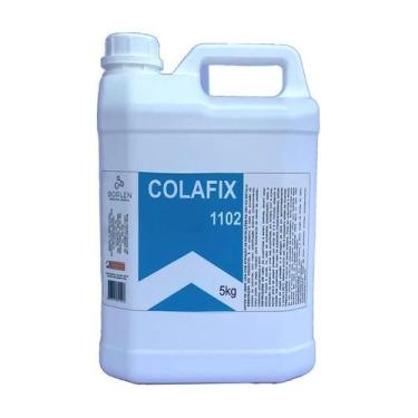 Imagem de Cola PVA Branca Colafix 1102 Papel Papelão e Madeira 5Kg - Borlen