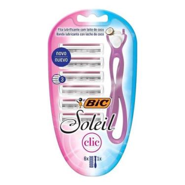 Imagem de Aparelho de Depilação Bic Soleil Clic + 6 Cargas