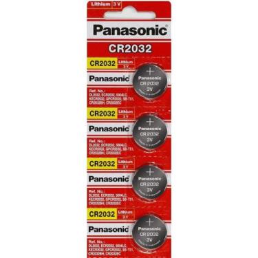 Imagem de Baterias Pilha CR2032 3V Panasonic Moeda
