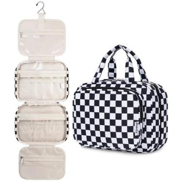 Imagem de Bolsa de higiene Narwey Hanging para mulheres, maquiagem de viagem, pr