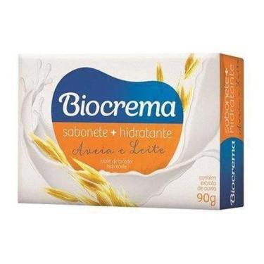 Imagem de Kit c/ 3 Sabonete + Hidratante Em Barra Biocrema Aveia E