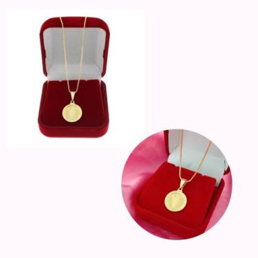 Imagem de Colar Com Pingente Fisioterapia Em Banho De Ouro 18k - Crislu Semi Joi