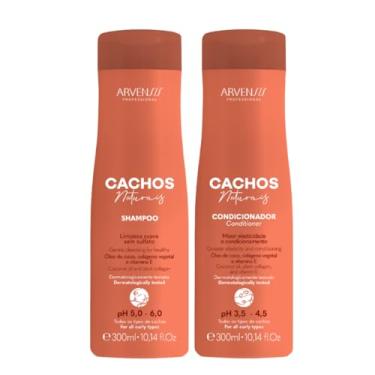 Imagem de Arvensis Vegan Professional, Kit Shampoo E Condicionador Cachos Naturais Arvensis 300ml