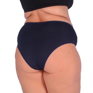 Imagem de Calcinha Plus Size Conforto Renda Microfibra - Dakota Lingerie e Modas