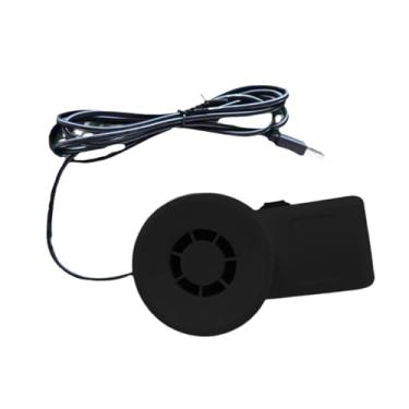 Imagem de Ioensy Ventilador de resfriamento para aquário pequeno tanque de peixes de dissipação de decoração de decoração Aquário Chiller para água fresca, Branco