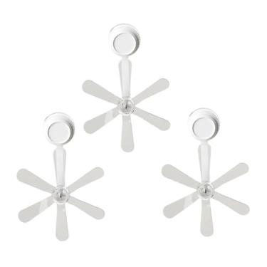 Imagem de Generic Acessórios de defletor de ar condicionado 3x ressecados instalar facilmente o pára - Anti Wind Handle Diverter capa para o escritório em casa, Claro