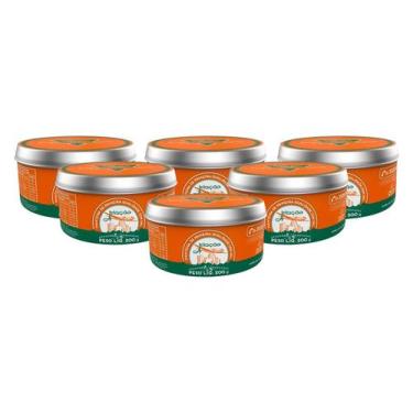 Imagem de Kit 6 Manteiga Primeira Qualidade c/ Sal Aviação Lata 200g