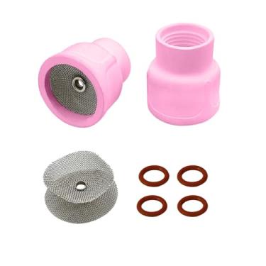 Imagem de RX WELD #12 Cerâmica (Pacote Twin) Copo de Solda TIG Rosa