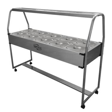 Imagem de Buffet Térmico Infantil Spolu 10 Cubas 220v Spl-512if