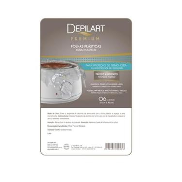 Imagem de Folhas Plásticas para Termo-cera 6 folhas Depilart
