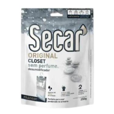 Imagem de Desumidificador Secar Closet 250g Sem Perfume Elimina Mofo Odor Bactér