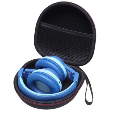 Imagem de XANAD Capa Para Fone De Ouvido Infantil Compatível Com Iclever Hs19 / Bth12 Candy Bila/Midola Md-B01 Noot Products/Earfun/Imyb Dobrável, Preto (Apenas Capa)