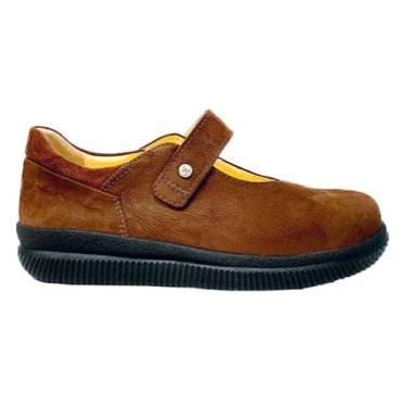 Imagem de Wolky Sapato feminino Motion XW Mary-Jane, Tabaco, 6