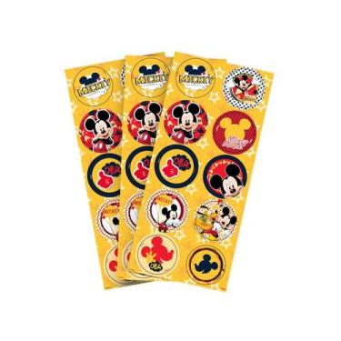 Imagem de Adesivo Decorativo Redondo - Mickey Clássico - Regina Festas, UNICA, U