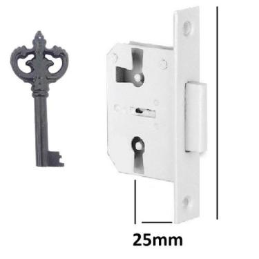 Imagem de Fechadura Embutir Para Móveis Chave Colonial 2020/25 CH 2036 - Haga