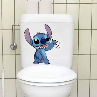 Imagem de Adesivo De Vaso Sanitário Stitch Mod16 - Lojinha Da Luc Adesivos