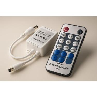 Imagem de Controlador Dimmer para Fita LED Branco quente Branco Frio 15 teclas T