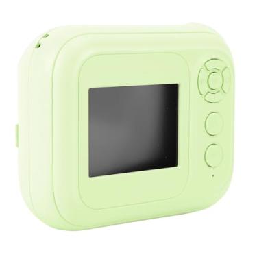 Imagem de Câmera Infantil Impressão Instantânea, Câmera Digital 48MP 1080p HD 6x Zoom Câmera Instantânea Fofa Com Funções de Jogo de Mp3 para Presentes de Natal de Aniversário, Presentes