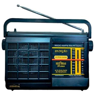 Imagem de Rádio Portátil Motobrás 2FXS AM FM RMPFT21AC/22AC