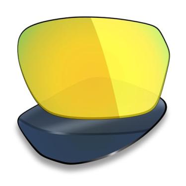 Imagem de Mryok Lentes de reposição polarizadas e kits de borracha para Ray-Ban Aviator RB3025 62 mm - Ouro 24K