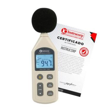 Imagem de Decibelímetro Data Logger Conforme IEC PUB 651  Instrucorp IC5012
