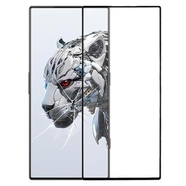 Imagem de YUNCHAO Acessórios telefônicos Lente de vidro externo da tela frontal com OCA opticamente claro adesivo Substituição do telefone celular