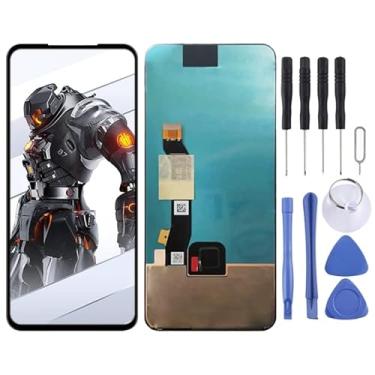 Imagem de YUNCHAO Acessórios telefônicos Tela LCD AMOLED para ZTE NUBIA RED MAGIC 7S PRO NX709S COM DIGITIZADOR MONTAGEM Substituição do telefone celular
