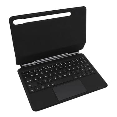 Imagem de Eujgoov Caixa de Teclado Em Bandeira de Cantilever Flutuante Magnético para Tab S7 S8 S9 S9FE Com Touchpad para Viajantes de Negócios
