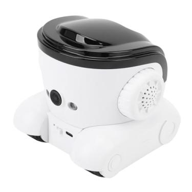 Imagem de ASHATA Câmera de Segurança Interna, Câmera de Animais de Estimação Wi -Fi Com Vídeo 2K HD, Detecção de Movimento PIR, Visualização Remota Via Aplicativo para Monitoramento do