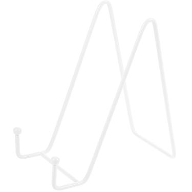 Imagem de HOMSFOU Suporte De Prato, Moldura, Cavalete, Mesa, Estante, Decoração, Imagem, História Em Quadrinhos, Ferro, Branco