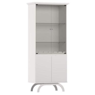 Imagem de Cristaleira Vicenza Off White – New Ceval
