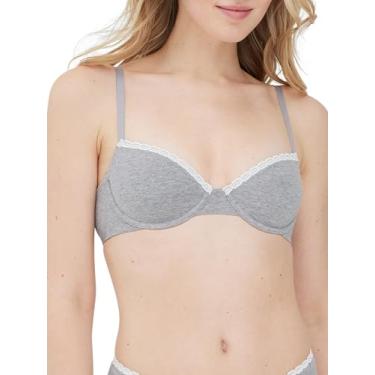 Imagem de Skarlett Blue Sutiã com pingente 1732113, Cinza mesclado/marfim, 34DDD