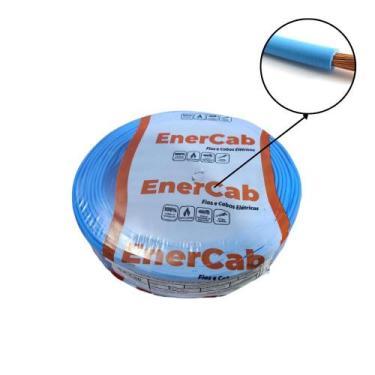 Imagem de Cabo Flexível 2,5mm Enercab 100m Cores Branco Verde Azul Vermelho Pret