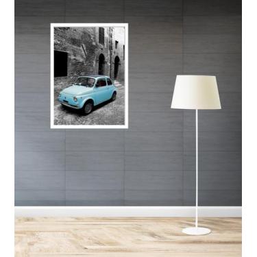 Imagem de Quadro Decorativo Paris Carro ul - 70X50Cm - Quadros On-Line