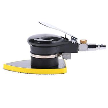 Imagem de Zaweliyo 12000rpm Lixadeira Pneumática, Polerizador - 90psi Industrial Air Grinder Com Controle de Velocidade para Superfícies de Metal, Madeira e Automotivo (90*130mm)