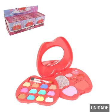 Imagem de KIT Maquiagem Infantil Case Maçã - Tudo em Caixa