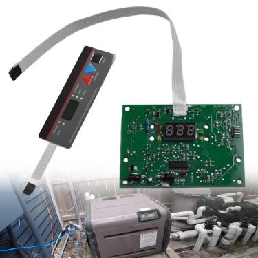 Imagem de GaofeiLTF IDXL2DB1930 Painel de controle do painel de controle do aquecedor de piscina interruptor de membrana compatível com Hayward H350FDP H250IDL2 H350IDL2 H400IDL2 universal H-Series Low Nox