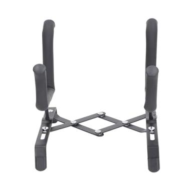 Imagem de Acouto Suporte de Violino Dobrável Portátil de Metal Com Almofada Suave para Ukulele e Bandolim - Design Retrátil e Fácil de Usar