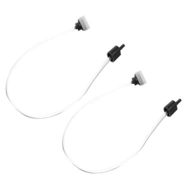 Imagem de SOLUSTRE 2 peças de tubo de mangueira para máquina de embalagem a vácuo para sacos de vedação a vácuo, tubo selador, acessório de substituição, vedação de plástico, flexível