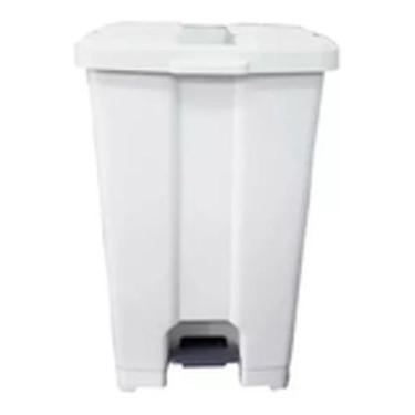 Imagem de Cesto C/ Pedal Plástico 30l Várias Cores Coleta Seletiva Jsn SEM ADESI